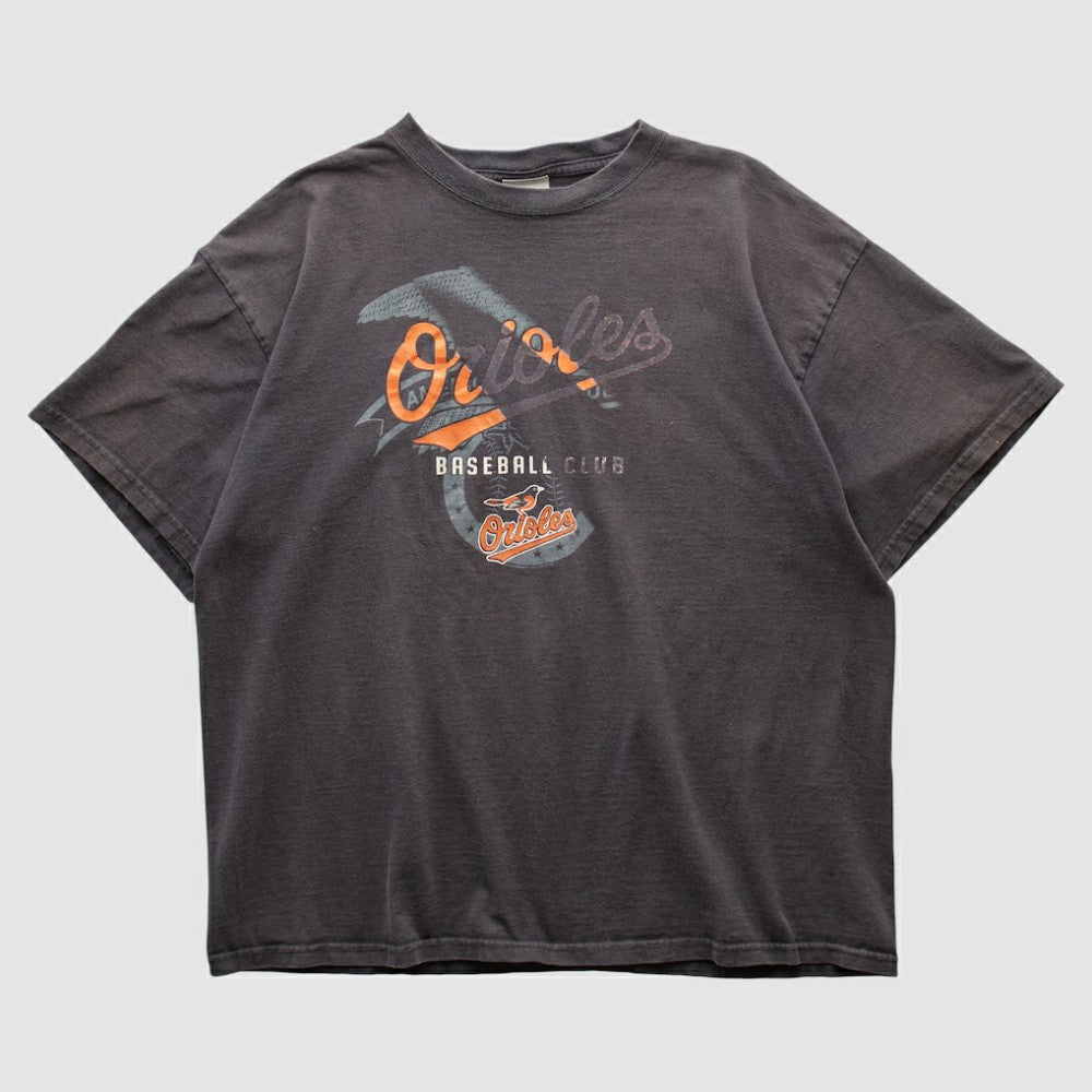 Baltimore Orioles Genuine Merchandise 2000s T-shirt - Charcoal - Vintage T-shirts