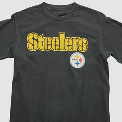 Pittsburgh Steelers 2000s Long Sleeve T-shirt - Black T-shirts