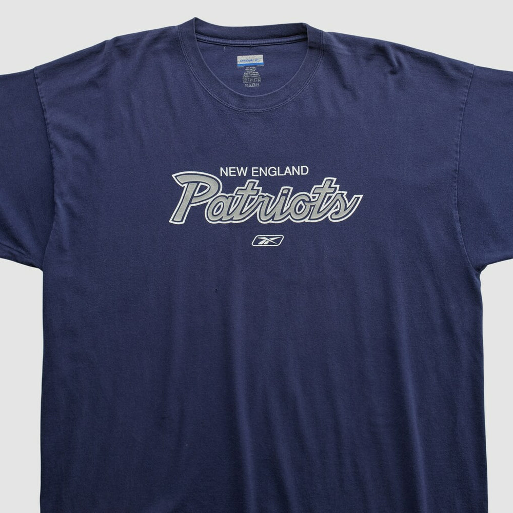 New England Patriots Reebok 2000s T-shirt - Navy T-shirts