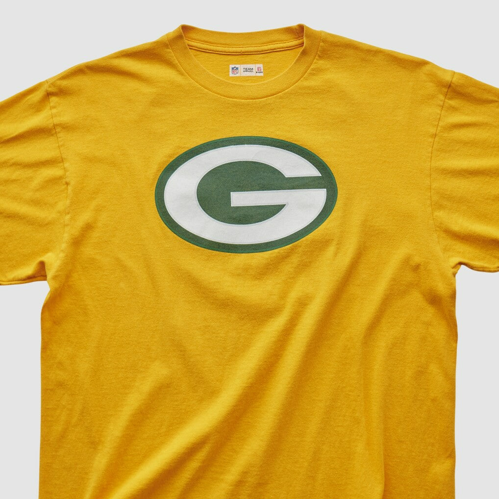 Green Bay Packers NFL 2000s T-shirt - Yellow T-shirts