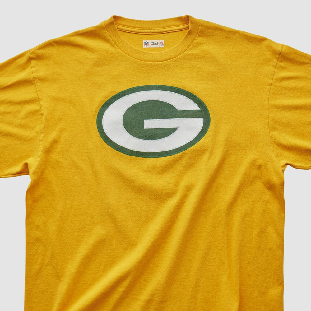 Green Bay Packers NFL 2000s T-shirt - Yellow T-shirts