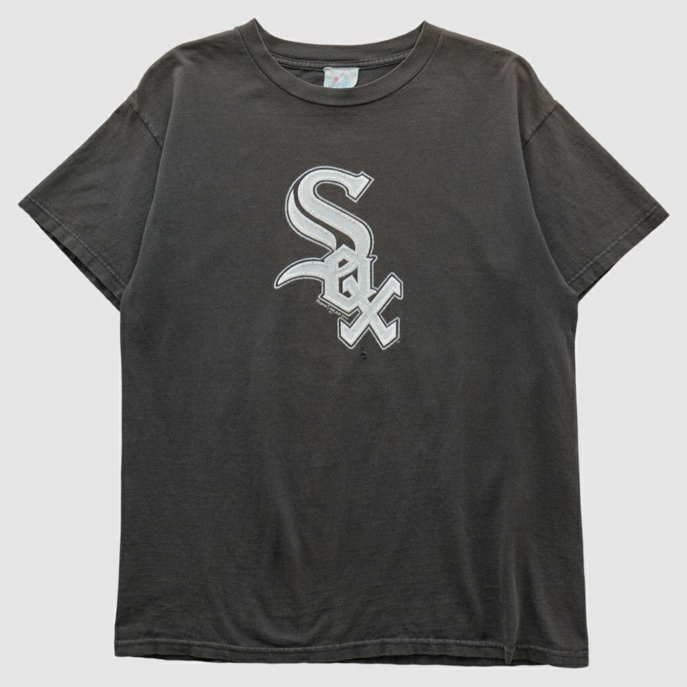 Chicago White Sox Majestic 2000s T-shirt - Black - Vintage T-shirts