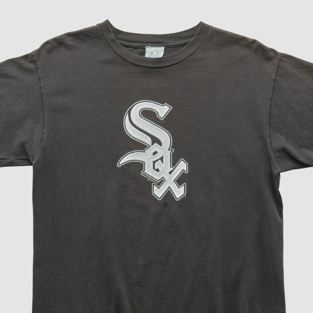 Chicago White Sox Majestic 2000s T-shirt - Black - Vintage T-shirts