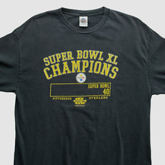 Pittsburgh Steelers Alstyle Apparel 2006 Long Sleeve T-shirt - Black T-shirts