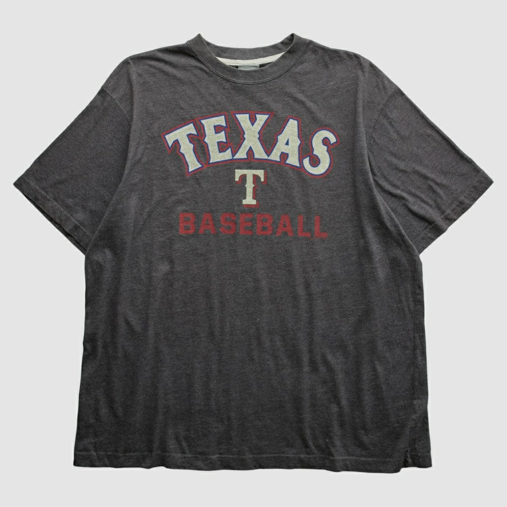 Texas Rangers MLB 2000s T-shirt - Dark Heather Gray - XVintage T-shirts