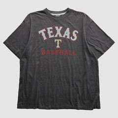 Texas Rangers MLB 2000s T-shirt - Dark Heather Gray - XVintage T-shirts