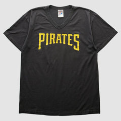 Pittsburgh Pirates Majestic 2000s T-shirt - Black - Vintage T-shirts
