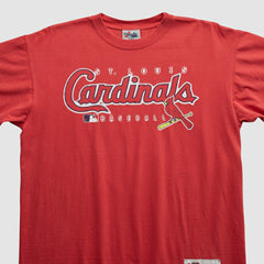St. Louis Cardinals Majestic 2000s T-shirt - Red - Vintage T-shirts
