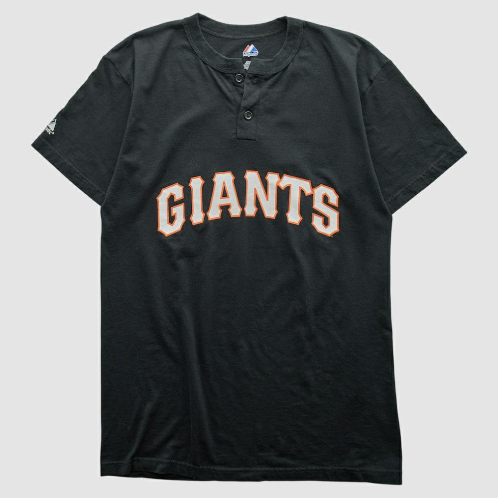 San Francisco Giants Majestic 2000s T-shirt - Black - Vintage T-shirts