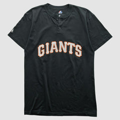 San Francisco Giants Majestic 2000s T-shirt - Black - Vintage T-shirts