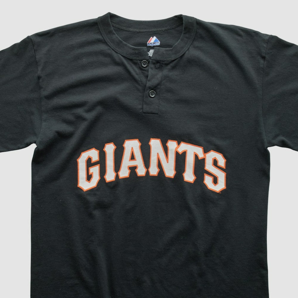 San Francisco Giants Majestic 2000s T-shirt - Black - Vintage T-shirts