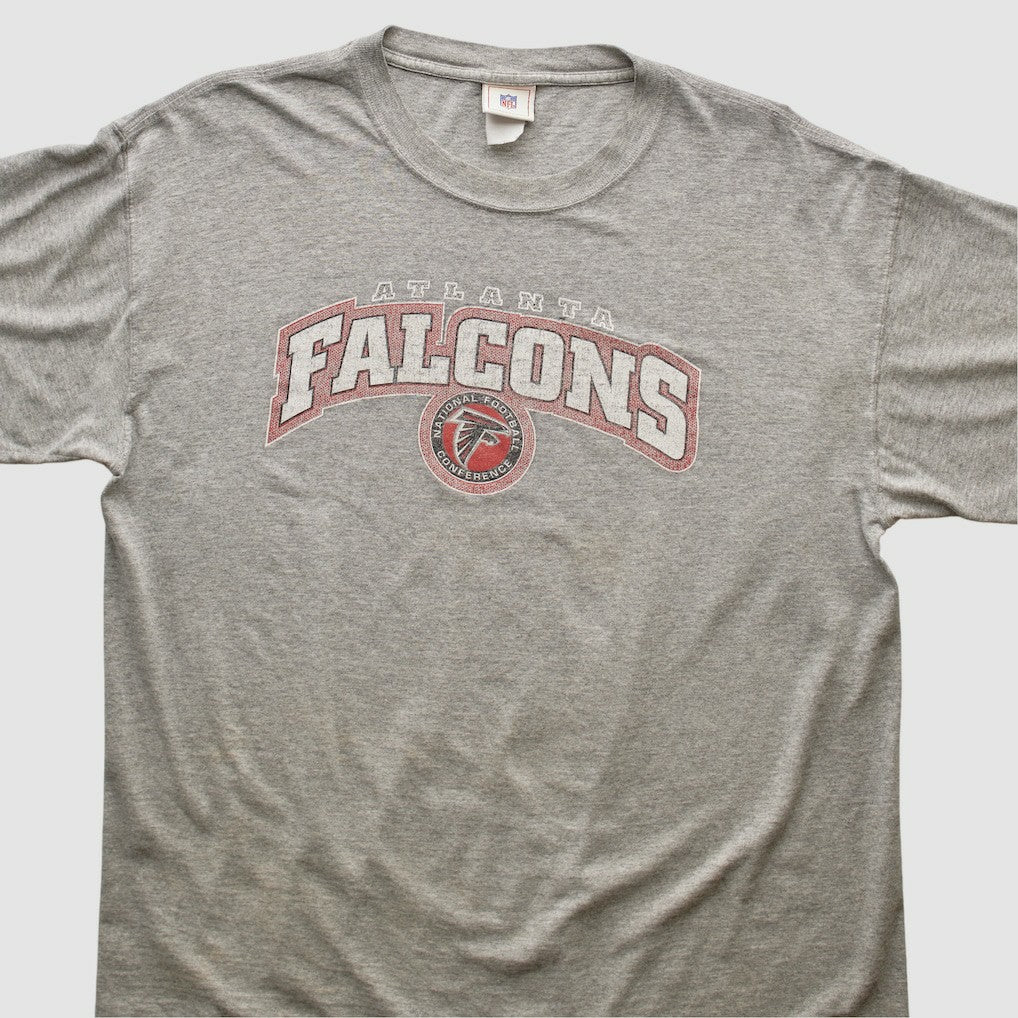 Atlanta Falcons NFL 2000s T-shirt - Heather Gray T-shirts
