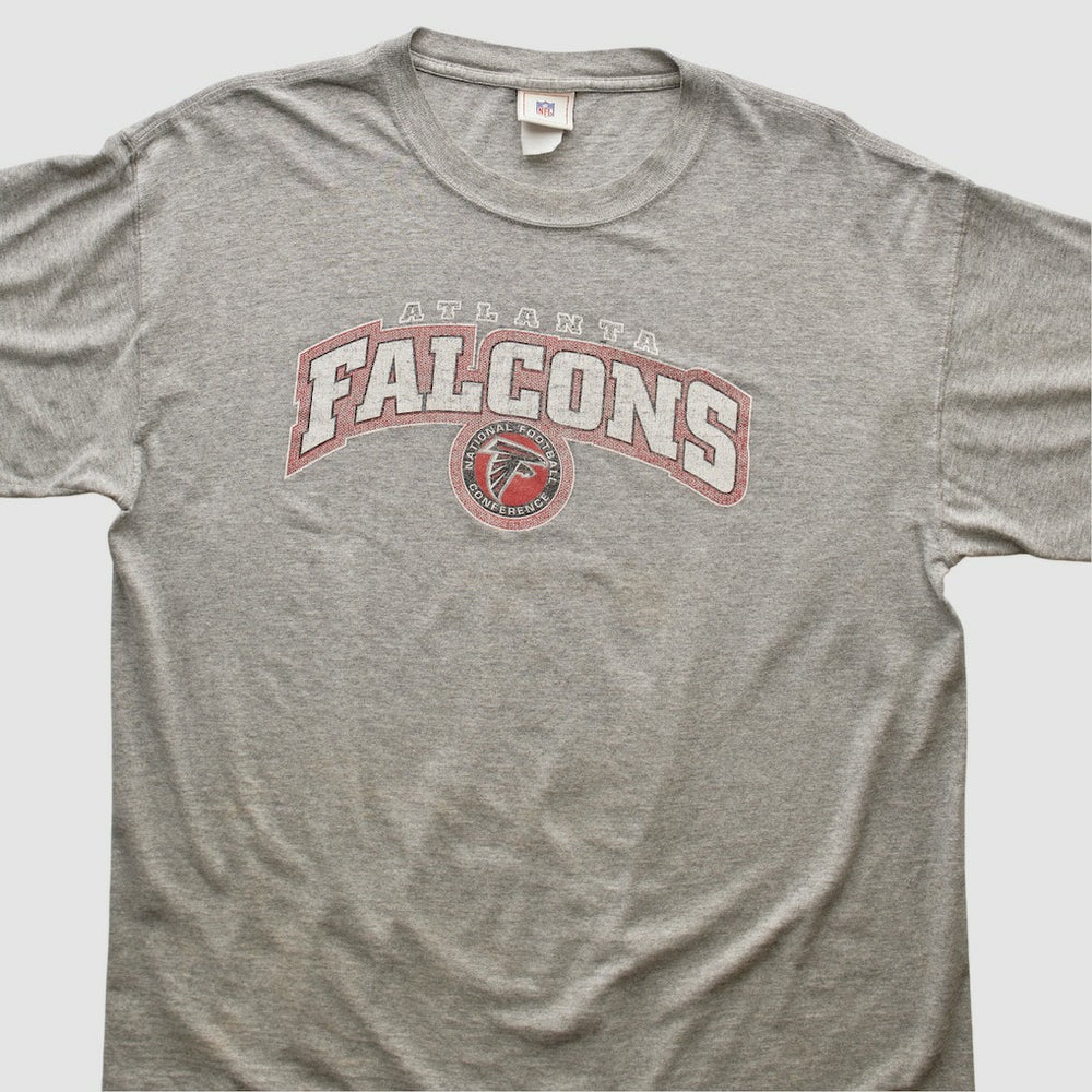 Atlanta Falcons NFL 2000s T-shirt - Heather Gray T-shirts