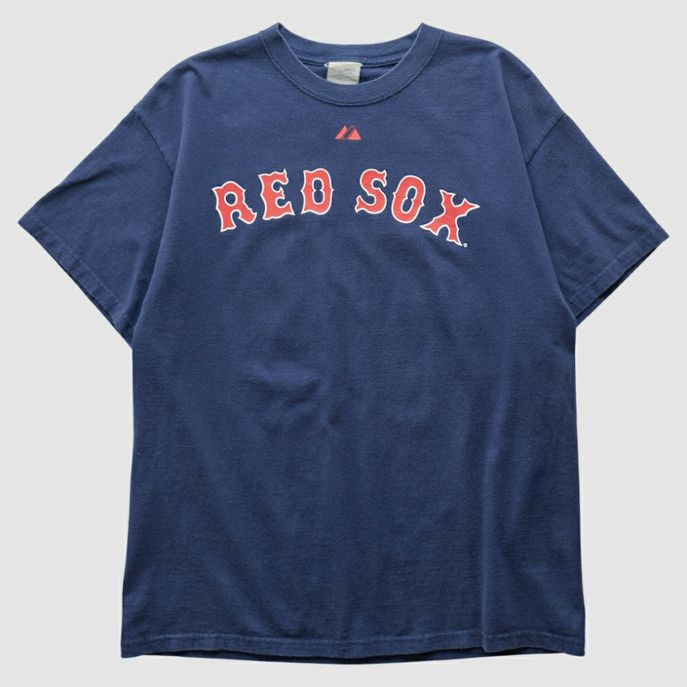 Boston Red Sox Majestic 2000s T-shirt - Navy - Vintage T-shirts