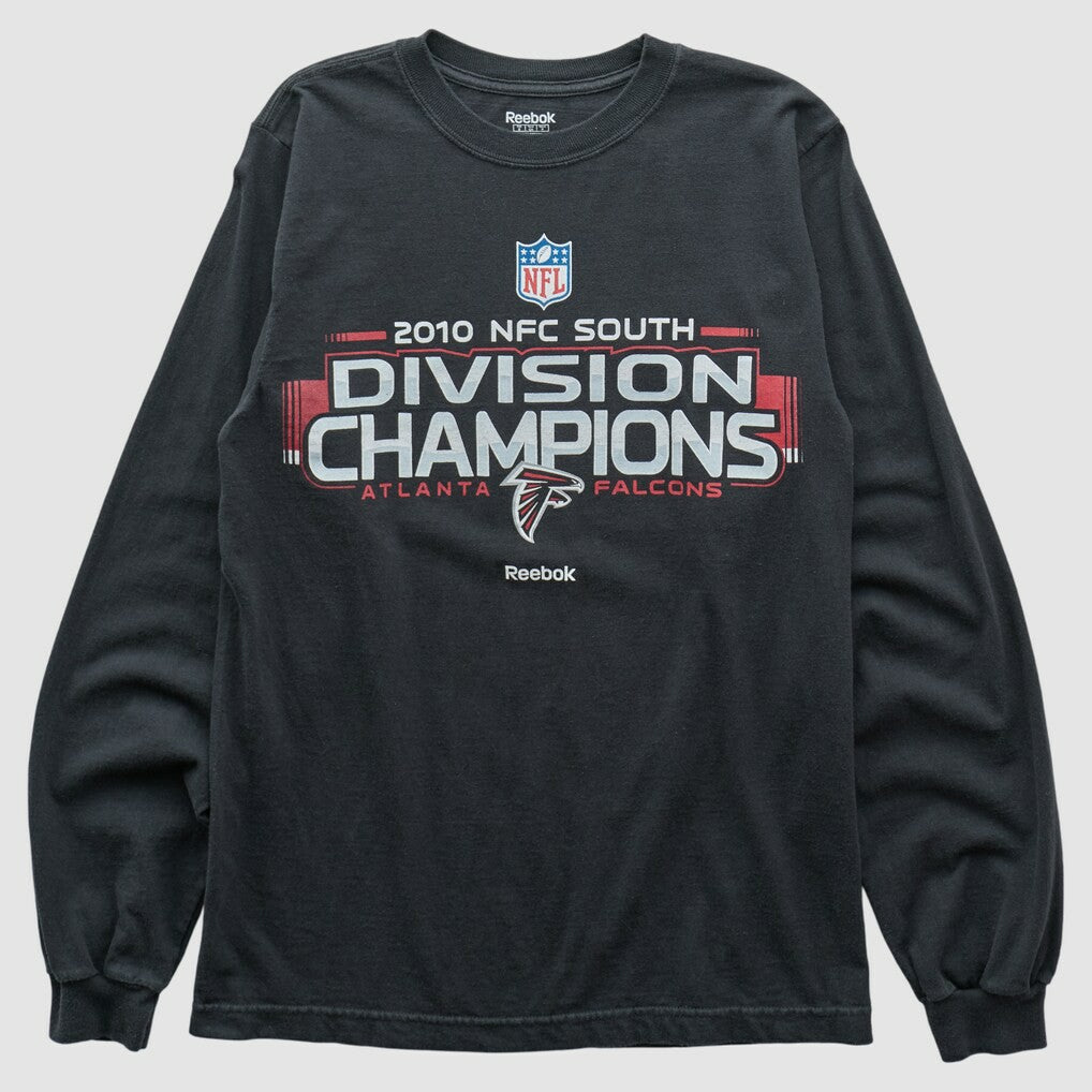 Atlanta Falcons Reebok 2010 Long Sleeve T-shirt - Black T-shirts