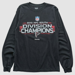 Atlanta Falcons Reebok 2010 Long Sleeve T-shirt - Black T-shirts