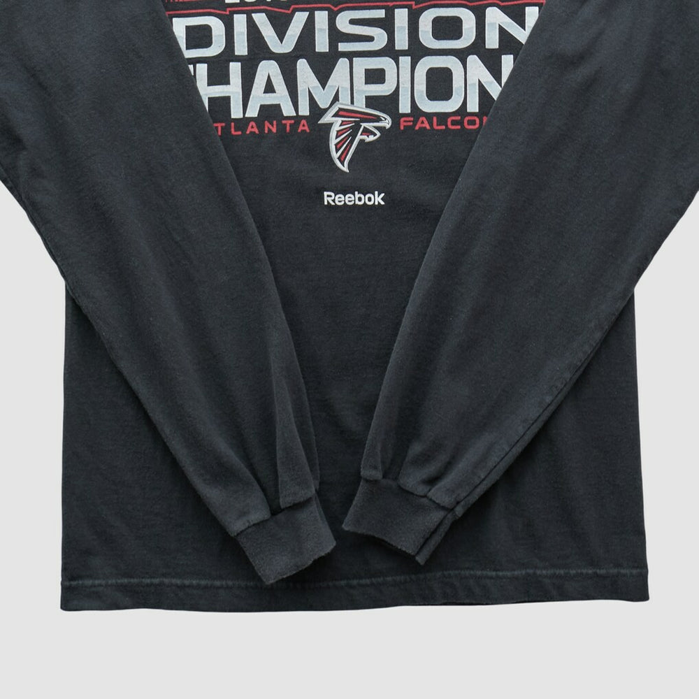Atlanta Falcons Reebok 2010 Long Sleeve T-shirt - Black T-shirts