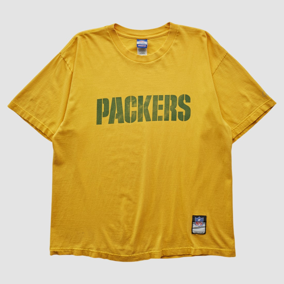 Green Bay Packers Reebok 2000s T-shirt - Yellow T-shirts