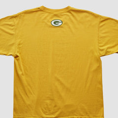 Green Bay Packers Reebok 2000s T-shirt - Yellow T-shirts