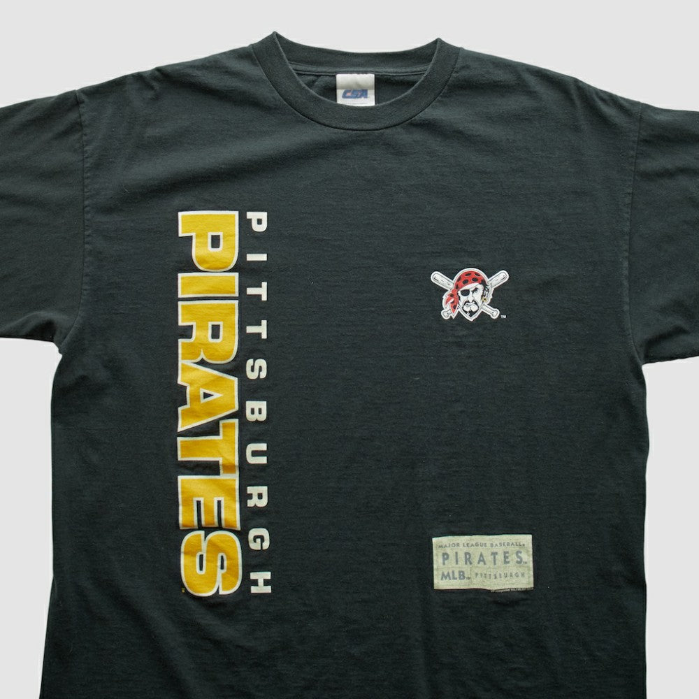 Pittsburgh Pirates CSA 2000s T-shirt - Black - XVintage T-shirts