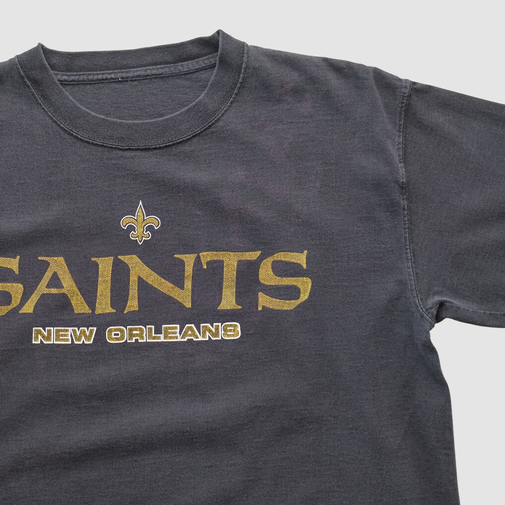 New Orleans Saints 2000s T-shirt - Charcoal T-shirts