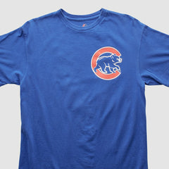 Chicago Cubs Majestic 2015 T-shirt - Blue - Vintage T-shirts