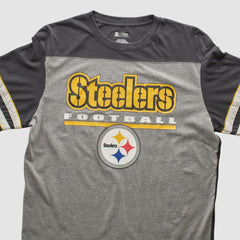Pittsburgh Steelers NFL 2010s Long Sleeve T-shirt - Heather Gray T-shirts