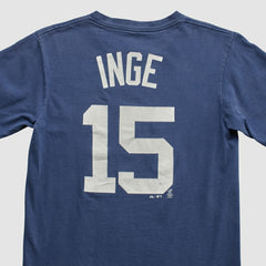Detroit Tigers Majestic 2000s T-shirt - Navy - XVintage T-shirts