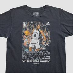 San Antonio Spurs 2015 T-shirt Black Vintage - Adidas