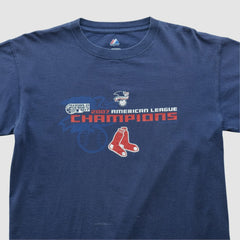 Boston Red Sox Majestic 2007 T-shirt - Navy - Vintage T-shirts
