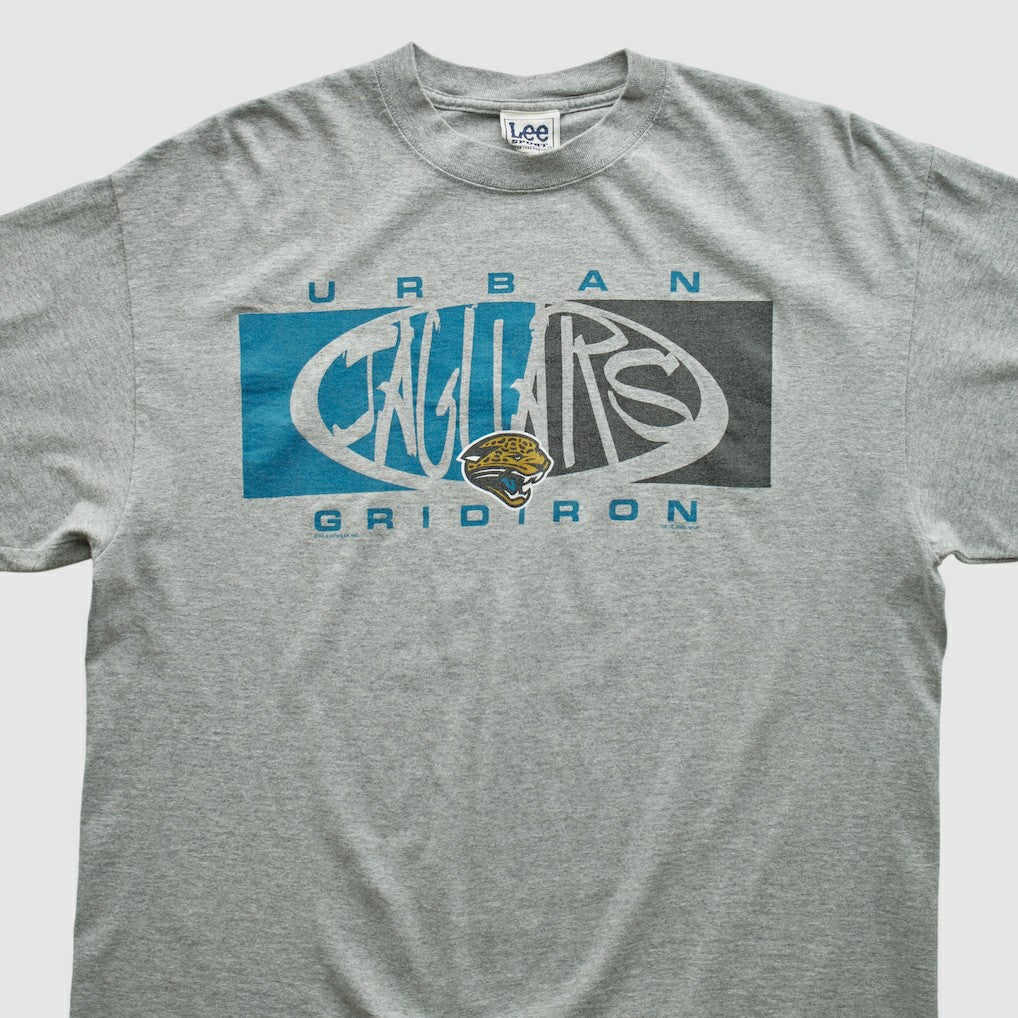 Jacksonville Jaguars Lee Apparel 2000s T-shirt - Heather Gray T-shirts