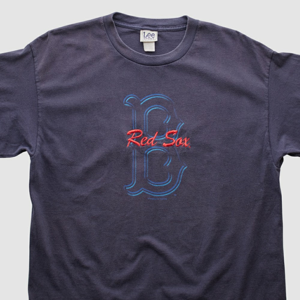 Boston Red Sox Lee Apparel 2000s T-shirt - Navy - Vintage T-shirts
