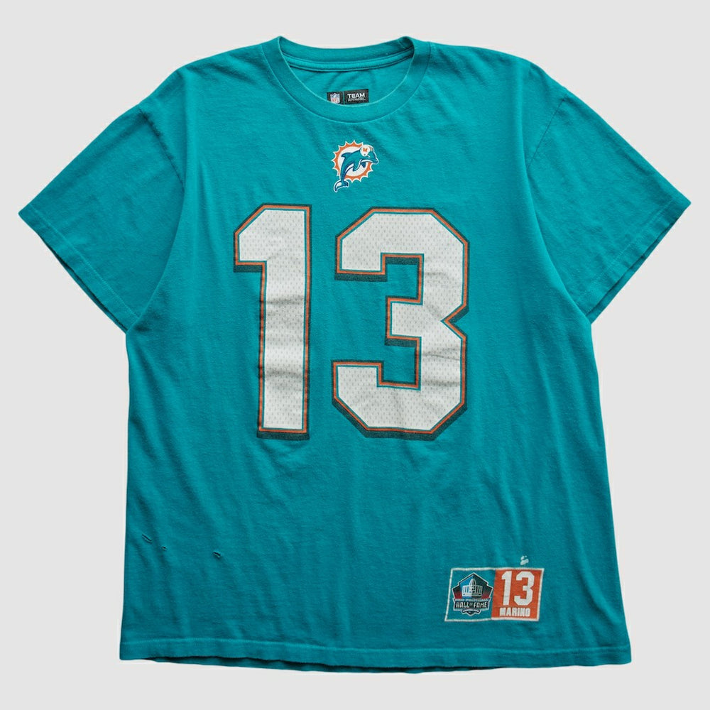 Miami Dolphins Team Edition Apparel 2000s T-shirt - Teal T-shirts