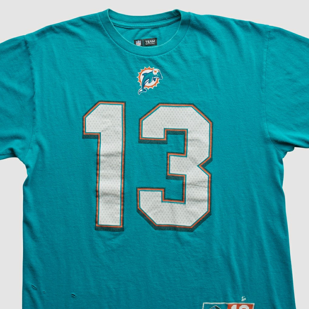 Miami Dolphins Team Edition Apparel 2000s T-shirt - Teal T-shirts