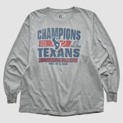 Houston Texans Team Edition Apparel 2012 Long Sleeve T-shirt - Heather Gray T-shirts