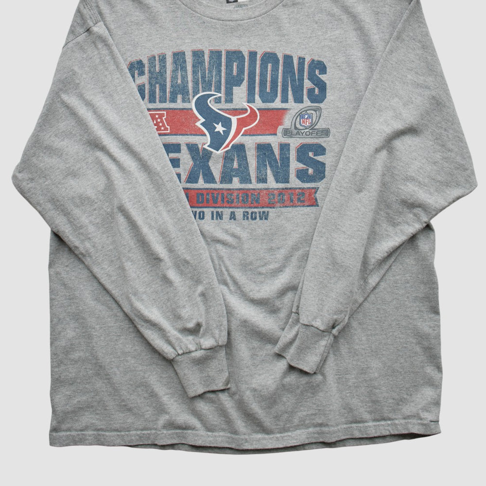 Houston Texans Team Edition Apparel 2012 Long Sleeve T-shirt - Heather Gray T-shirts