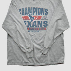 Houston Texans Team Edition Apparel 2012 Long Sleeve T-shirt - Heather Gray T-shirts