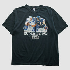 Superbowl XLII Anvil 2008 T-shirt - Black T-shirts