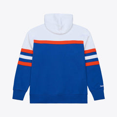 New York Knicks Head Coach Hoodie Royal - Mitchell & Ness