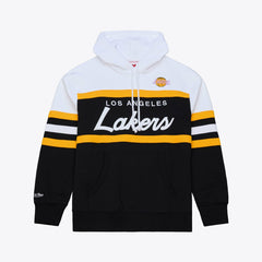 Los Angeles Lakers Head Coach Hoodie Black - Mitchell & Ness