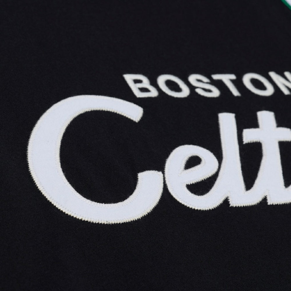 Boston Celtics Head Coach T-Shirt Black - Mitchell & Ness