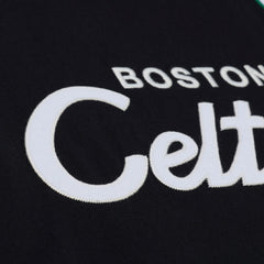 Boston Celtics Head Coach T-Shirt Black - Mitchell & Ness