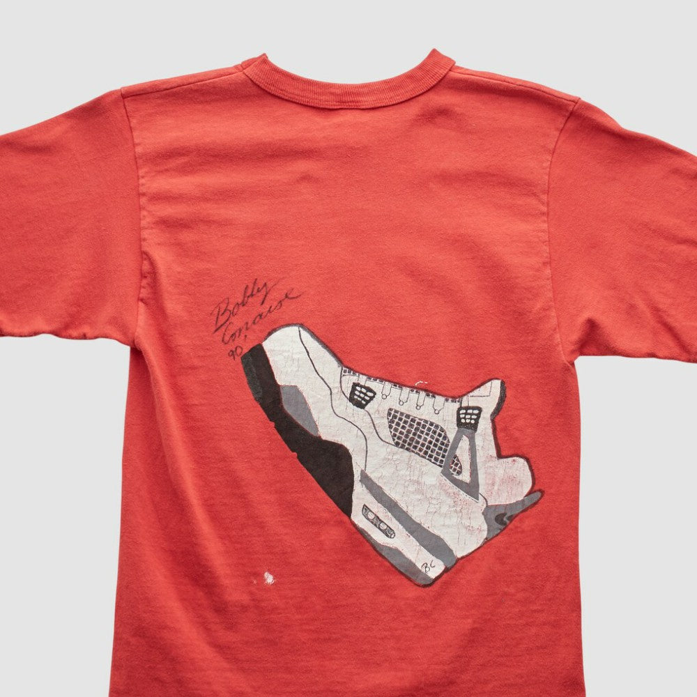 St. Louis Cardinals Logo 7 90s T-shirt - Red - Vintage T-shirts