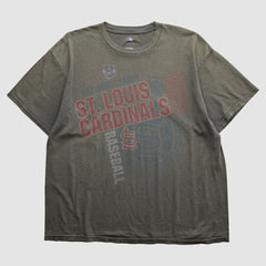 St. Louis Cardinals Genuine Merchandise 2010s T-shirt - Gray - 2XVintage T-shirts