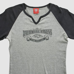 Baltimore Ravens NFL 2000s T-shirt - Heather Gray T-shirts