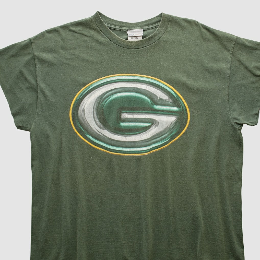 Green Bay Packers Reebok 2000s T-shirt - Green T-shirts