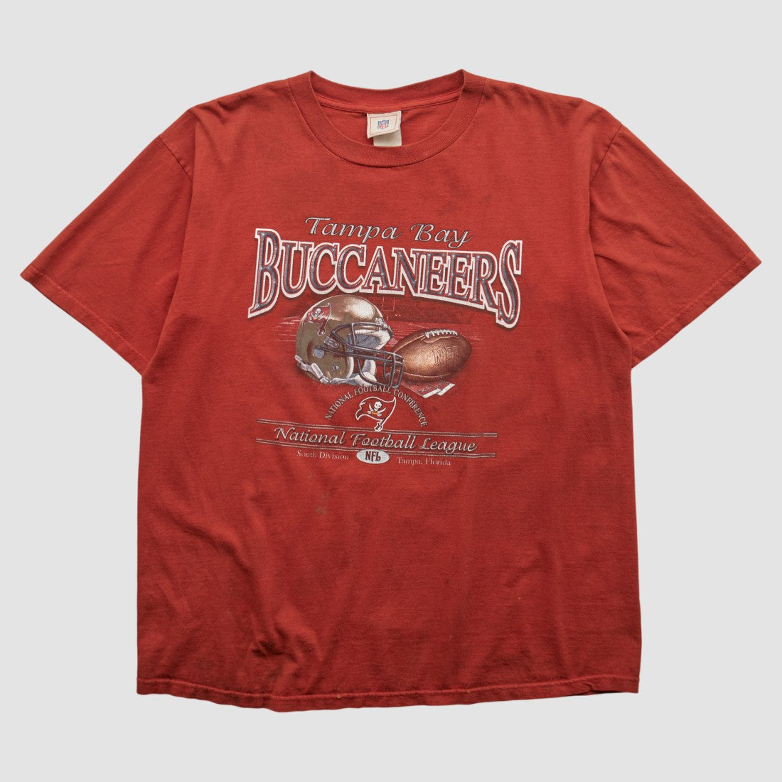 Tampa Bay Buccaneers NFL 2000s T-shirt - Red T-shirts