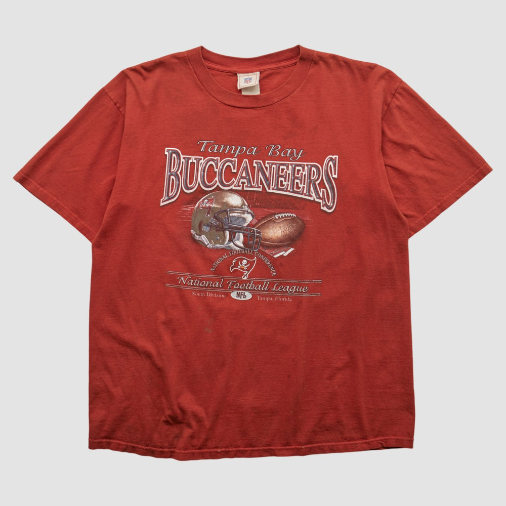 Tampa Bay Buccaneers NFL 2000s T-shirt - Red T-shirts