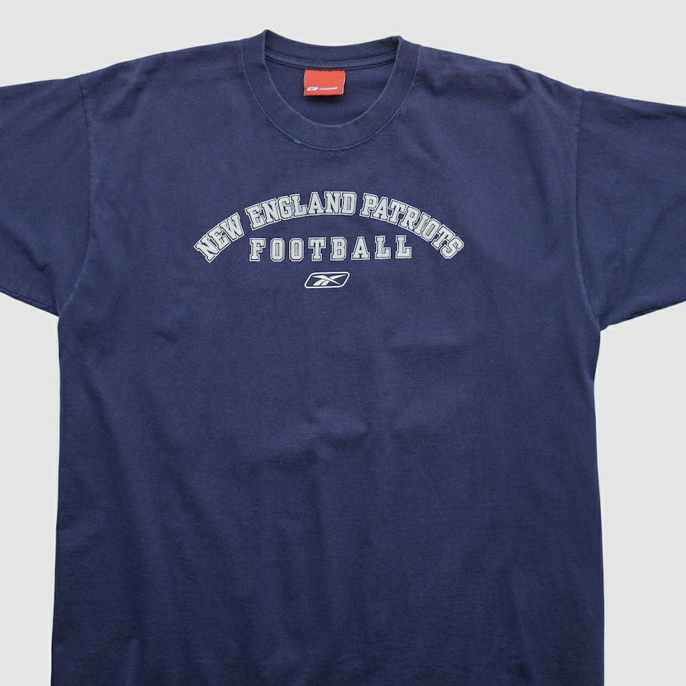New England Patriots Reebok 2000s T-shirt - Navy T-shirts