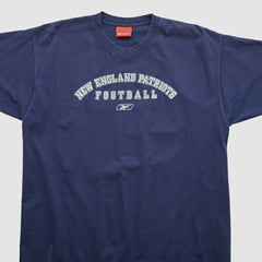 New England Patriots Reebok 2000s T-shirt - Navy T-shirts